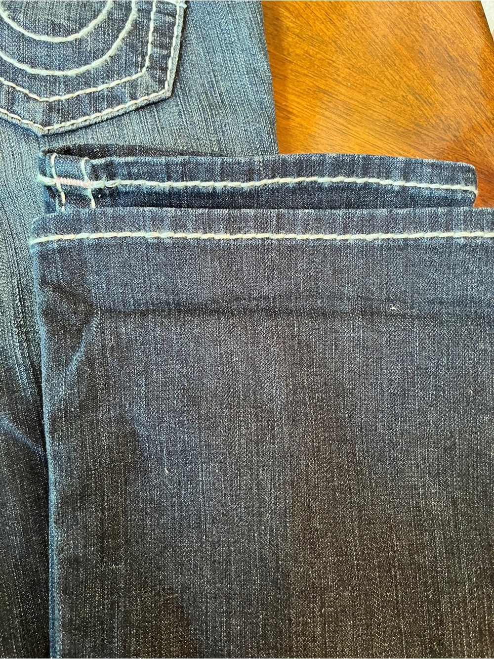 True Religion Women's Dark Blue Boot Cut Jeans - Picture 14 of 15